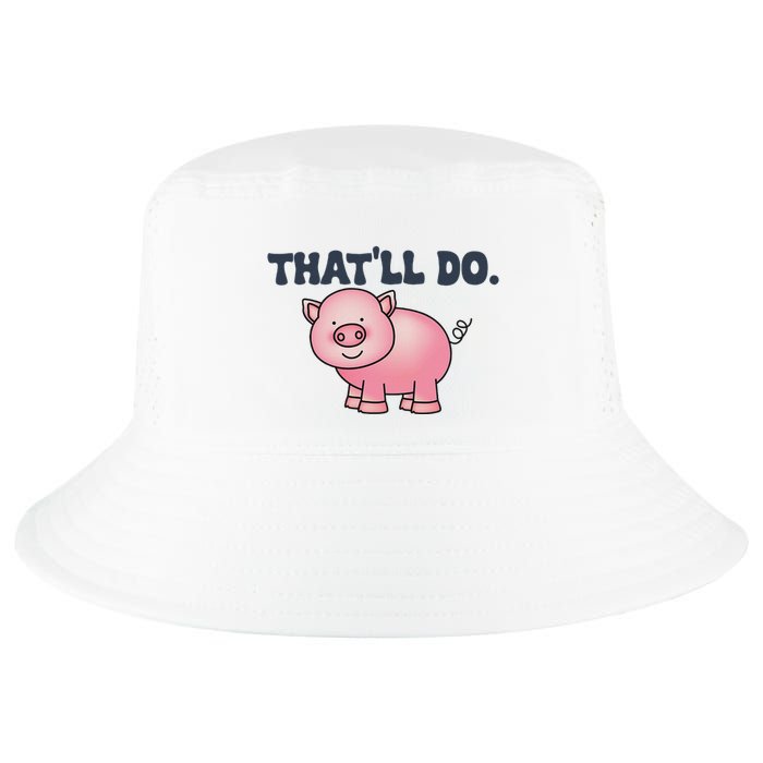 ThatLl Do Awesome Farm Pig Design Cool Comfort Performance Bucket Hat