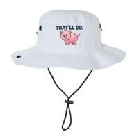 ThatLl Do Awesome Farm Pig Design Bucket Hat