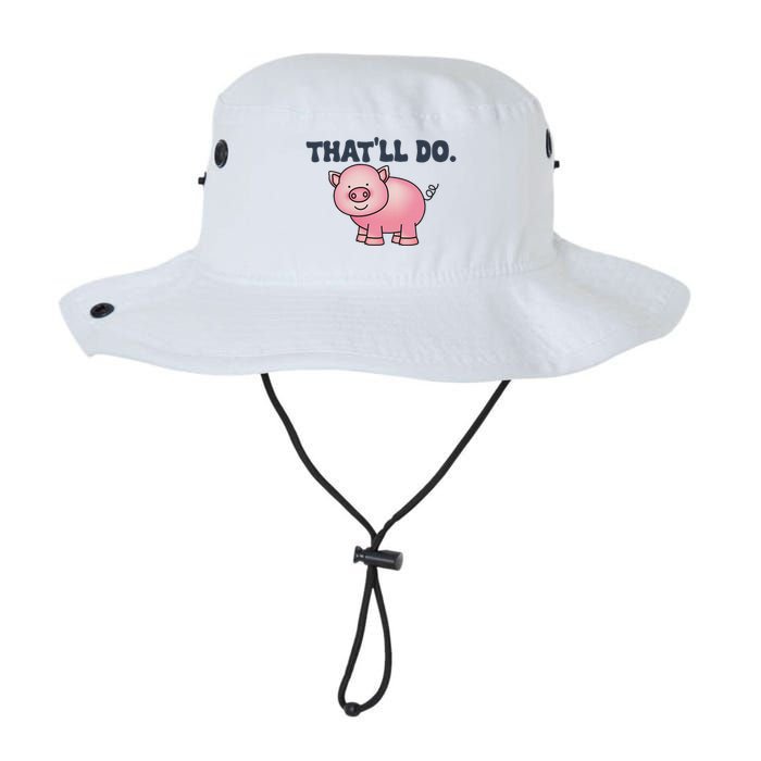 ThatLl Do Awesome Farm Pig Design Bucket Hat