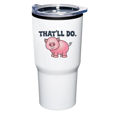 ThatLl Do Awesome Farm Pig Design Tumbler