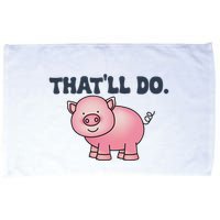 ThatLl Do Awesome Farm Pig Design Microfiber Hand Towel