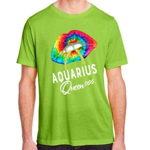 Tie Dye Aquarius Queen Lips Classic Gift Adult ChromaSoft Performance T-Shirt