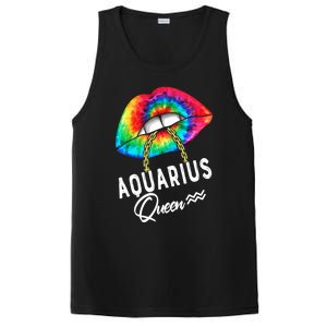 Tie Dye Aquarius Queen Lips Classic Gift PosiCharge Competitor Tank