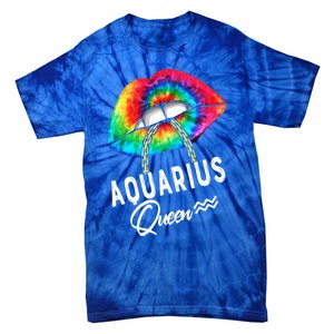 Tie Dye Aquarius Queen Lips Classic Gift Tie-Dye T-Shirt