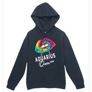 Tie Dye Aquarius Queen Lips Classic Gift Urban Pullover Hoodie