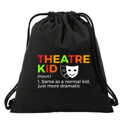 Theatre Definition Actor Drawstring Bag
