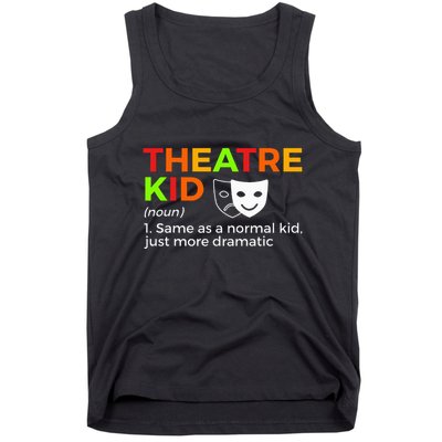 Theatre Definition Actor Tank Top