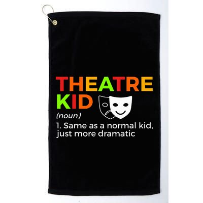 Theatre Definition Actor Golf Towel