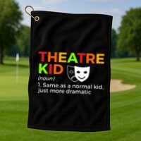 Theatre Definition Actor Golf Towel