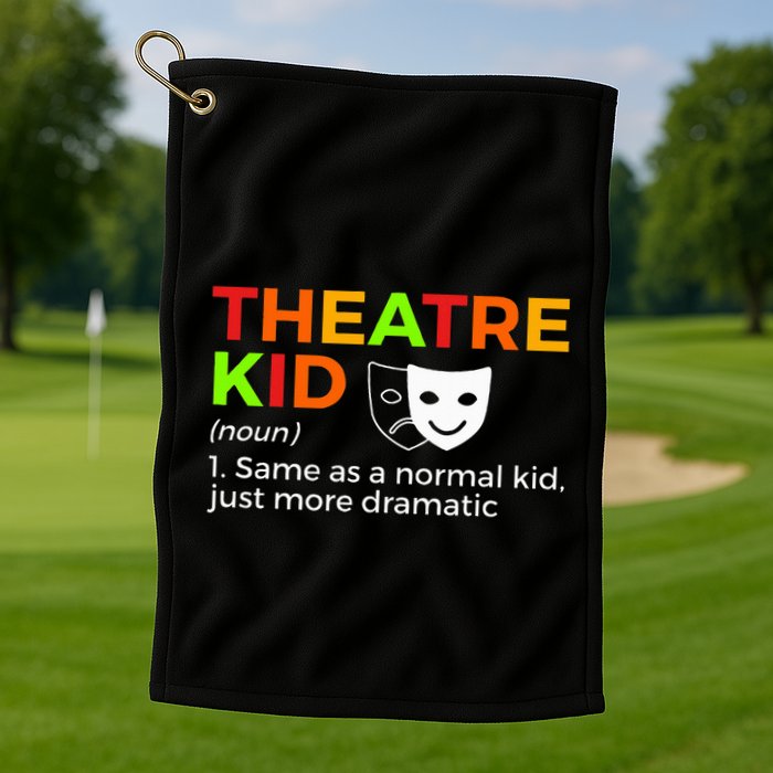 Theatre Definition Actor Golf Towel