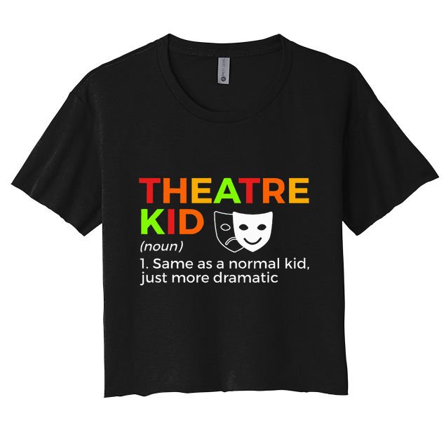 Theatre Definition Actor Crop Top