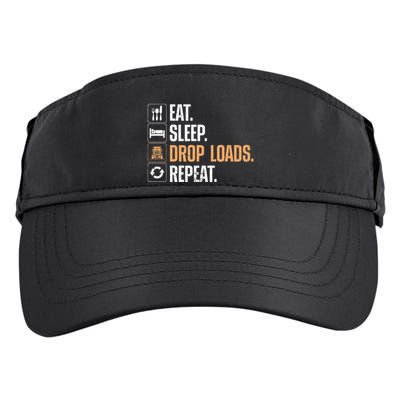 Truck Driver Art Dad Trucking Mechanic Trucker Adult Drive Performance Visor