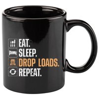 Truck Driver Art Dad Trucking Mechanic Trucker 11oz C Handle Ceramic Mug