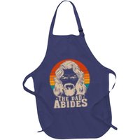 The Dad Abides Funny Fathers Day Retro Apron