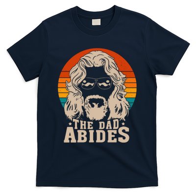 The Dad Abides Funny Fathers Day Retro T-Shirt