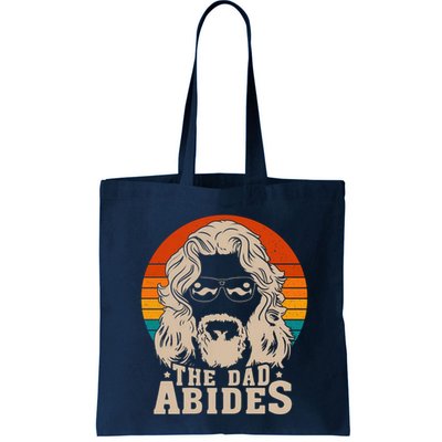 The Dad Abides Funny Fathers Day Retro Bag