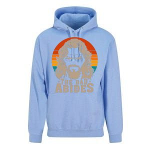 The Dad Abides Funny Fathers Day Retro Unisex Surf Hoodie