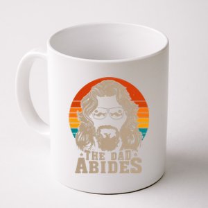 The Dad Abides Funny Fathers Day Retro Coffee Mug