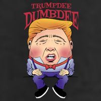 Trumpdee Dumbdee Anti Trump Funny 7 Panel Mesh Trucker Snapback Hat