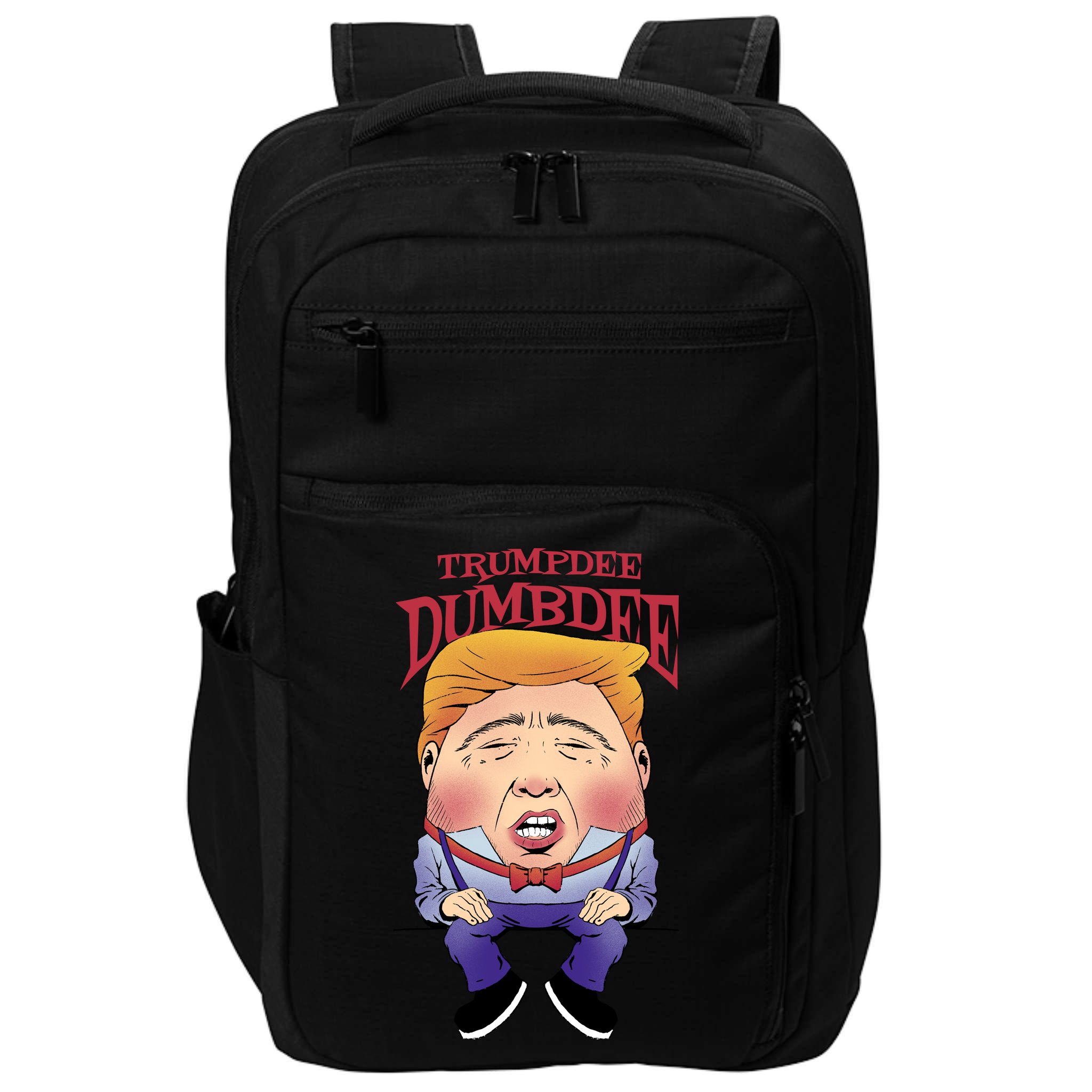 Trumpdee Dumbdee Anti Trump Funny Impact Tech Backpack