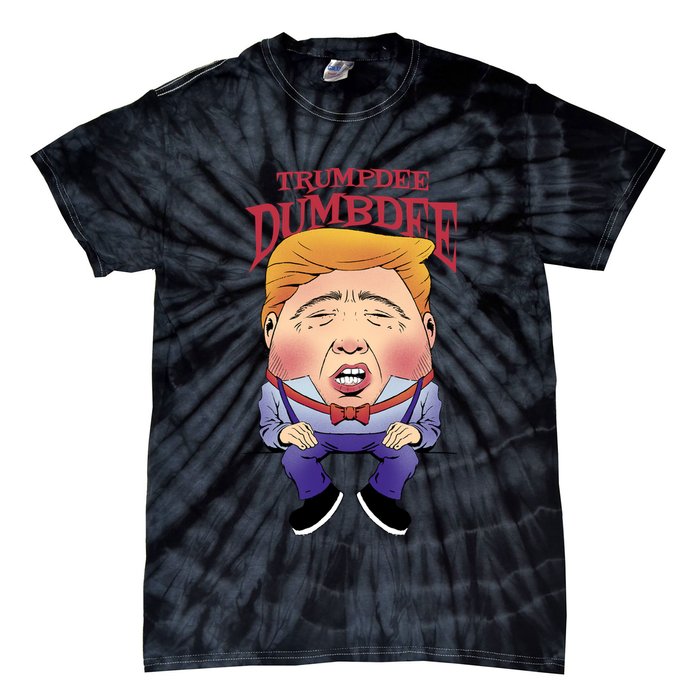 Trumpdee Dumbdee Anti Trump Funny Tie-Dye T-Shirt