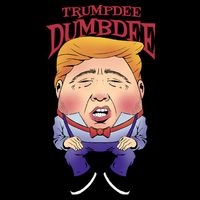Trumpdee Dumbdee Anti Trump Funny Tie-Dye T-Shirt