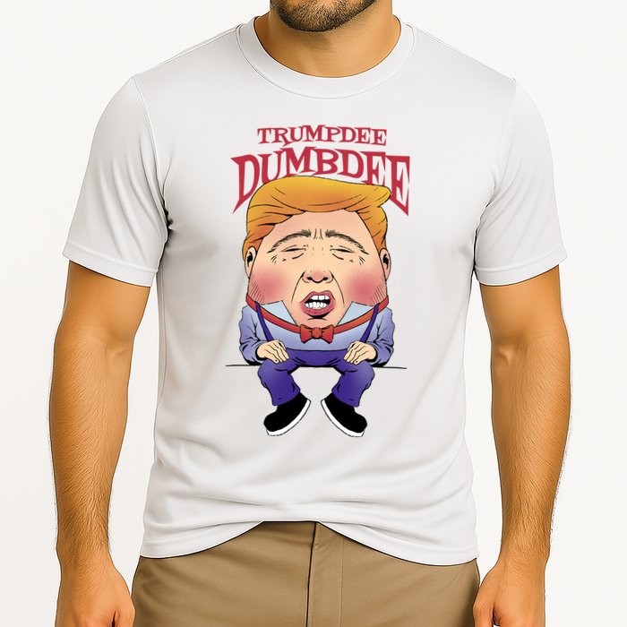 Trumpdee Dumbdee Anti Trump Funny Cooling Performance Crew T-Shirt