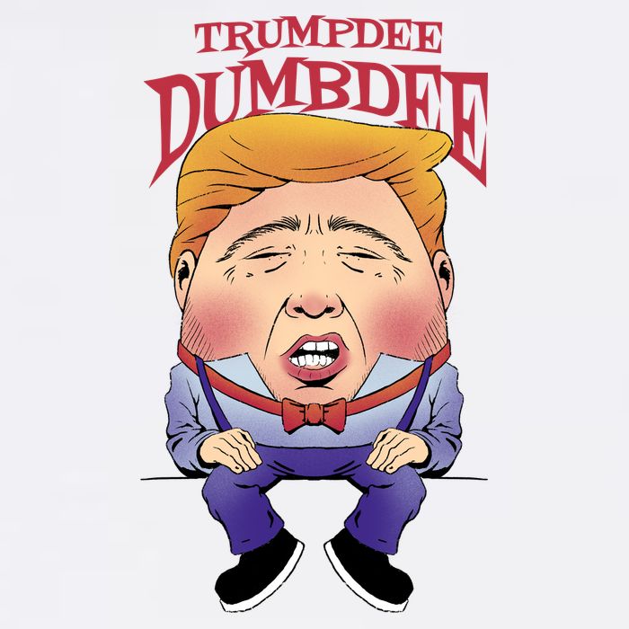 Trumpdee Dumbdee Anti Trump Funny Cooling Performance Crew T-Shirt