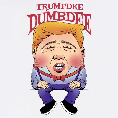 Trumpdee Dumbdee Anti Trump Funny T-Shirt
