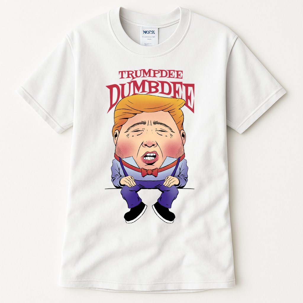 Trumpdee Dumbdee Anti Trump Funny Tall T-Shirt