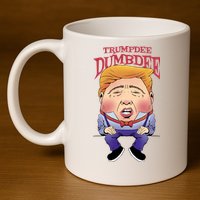 Trumpdee Dumbdee Anti Trump Funny 11oz C Handle Ceramic Mug