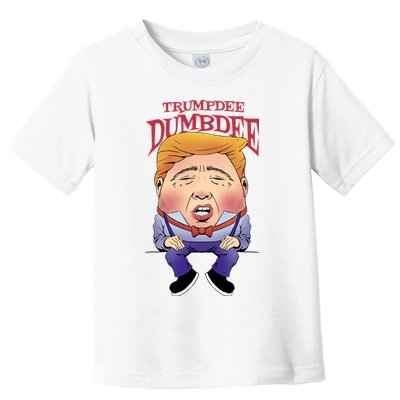 Trumpdee Dumbdee Anti Trump Funny Toddler T-Shirt