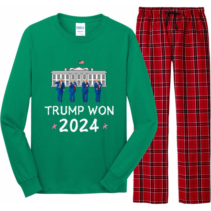 Trump Dances At White House Celebrating Long Sleeve Pajama Set