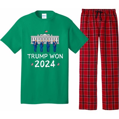 Trump Dances At White House Celebrating Pajama Set