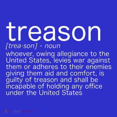 Treason Definition Anti Trump Treason T-Shirt