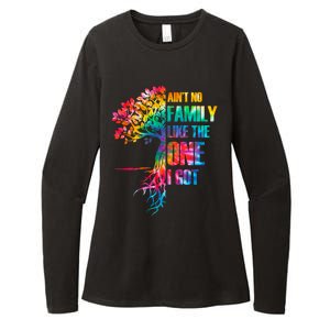 Tie Dye Ain't No Family Like The One I Got Family Reunion Cool Gift Womens CVC Long Sleeve Shirt