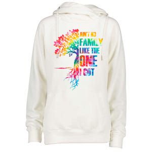 Tie Dye Ain't No Family Like The One I Got Family Reunion Cool Gift Womens Funnel Neck Pullover Hood