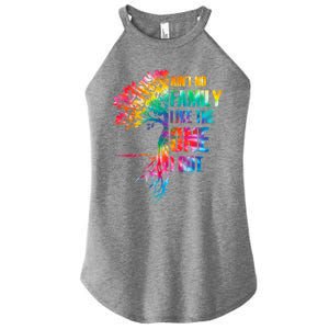 Tie Dye Ain't No Family Like The One I Got Family Reunion Cool Gift Women's Perfect Tri Rocker Tank