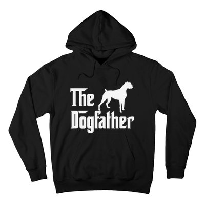 The Dogfather Boxer Dog Lover Dad Hoodie