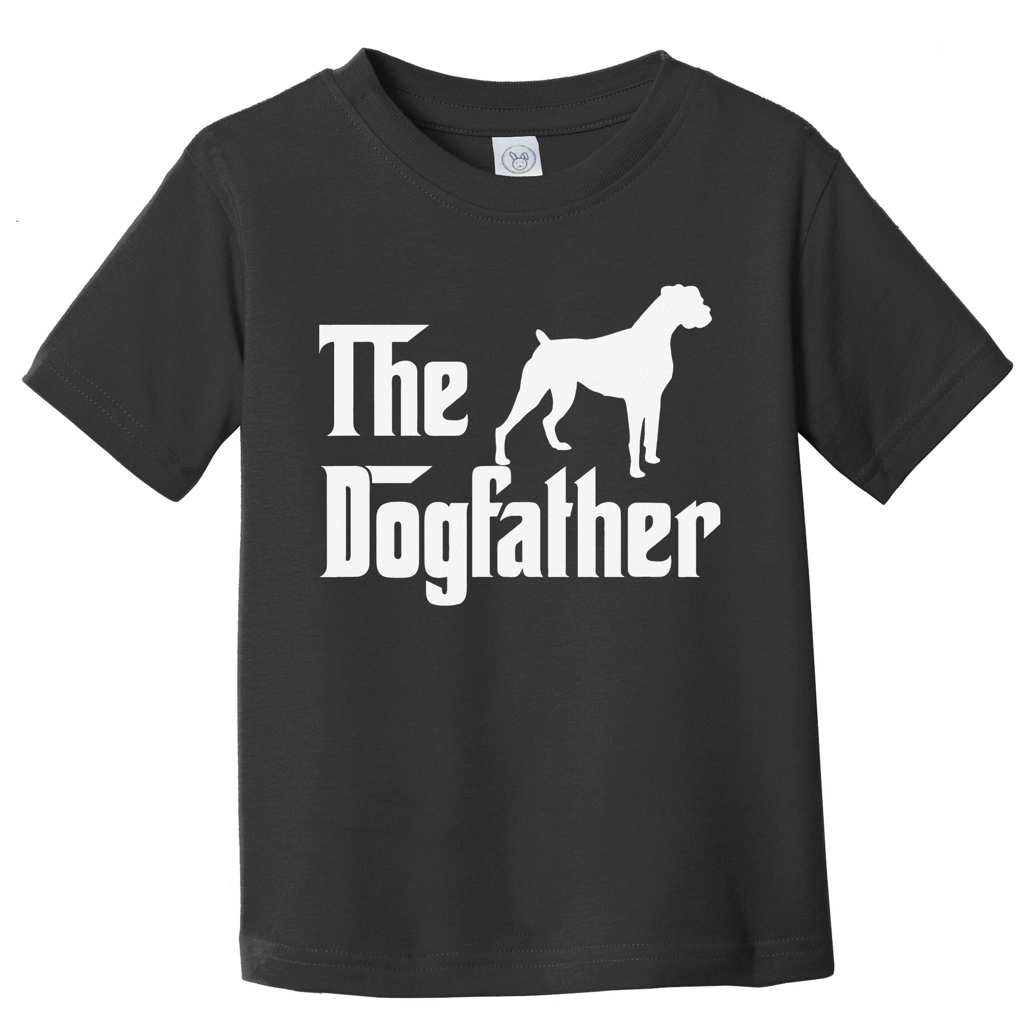 The Dogfather Boxer Dog Lover Dad Toddler T-Shirt