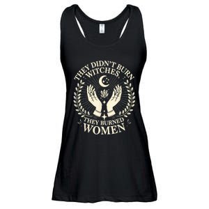 They DidnT Burn Witches They Burned Women Halloween Witch Ladies Essential Flowy Tank