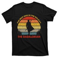 The Dadalorian Best Dad In The Galaxy Retro Vintage T-Shirt