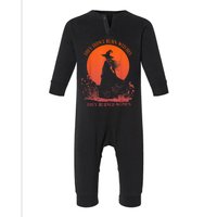 They DidnT Burn Witches They Burned Women Witchy Feminist Infant Fleece One Piece