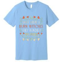 They Didnt Burn Witches They Burned Women Feminist Witch Premium T-Shirt