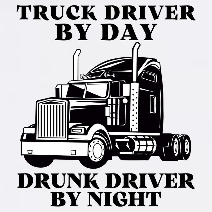 Truck Driver By Day Drunk Driver By Night Cooling Performance Crew T-Shirt