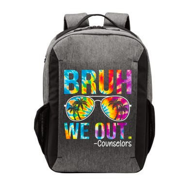 Tie Dye Bruh We Out Counselors Last Day Of School Vector Backpack