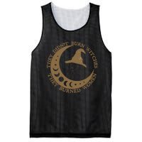 They DidnT Burn Witches They Burned Women Feminist Witch Mesh Reversible Basketball Jersey Tank