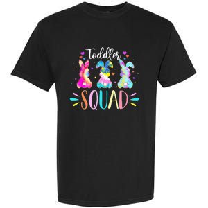 Tie Dye Bunnies Pre-k Teacher Squad Easter Day Garment-Dyed Heavyweight T-Shirt