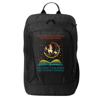 They Didn't Burn Witches They Burned Ban Book City Backpack