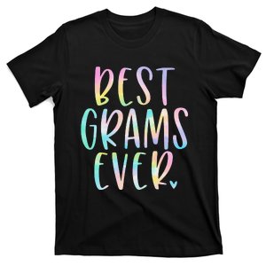 Tie Dye Best Grams Ever Gifts Mother's Day for Grandma T-Shirt